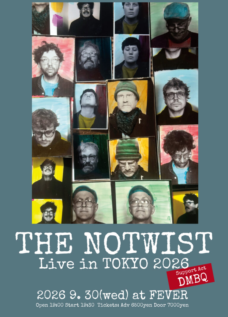 《NEWS!》ドイツのクラウトロックバンド、THE NOTWISTが8年ぶりの来日公演。DMBQがサポートアクトで競演！
